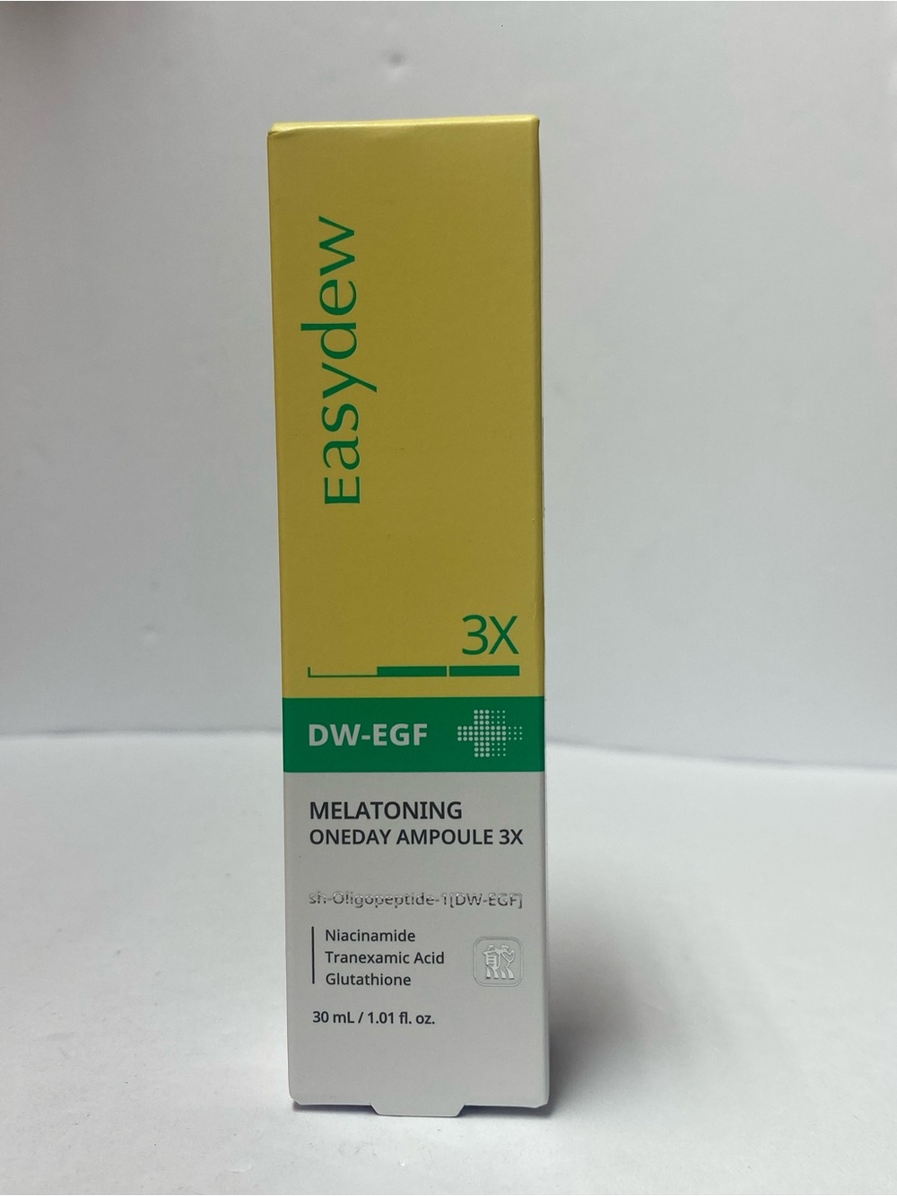 Melatoning One Day Ampoule 3X - Yellow/White
